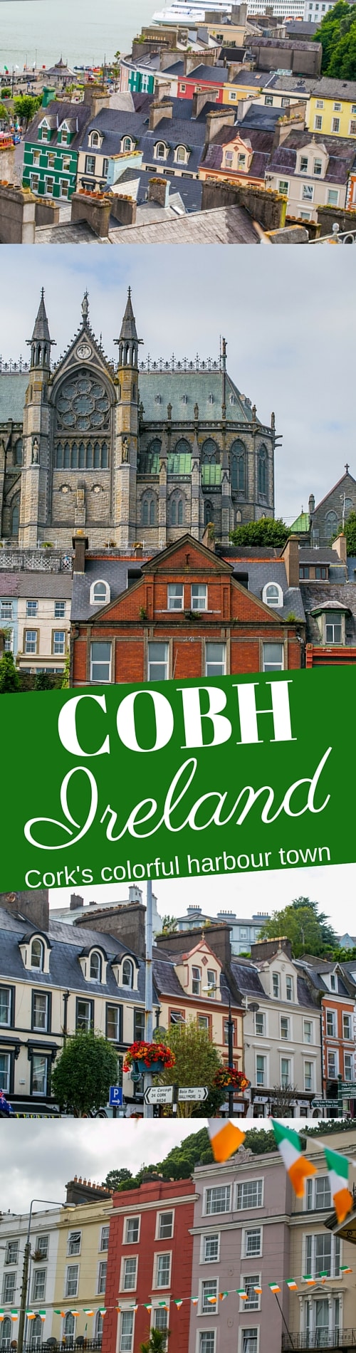 Cobh, County Cork, Ireland - I love this gorgeous seaside harbour town and all its bright colorful buildings! 