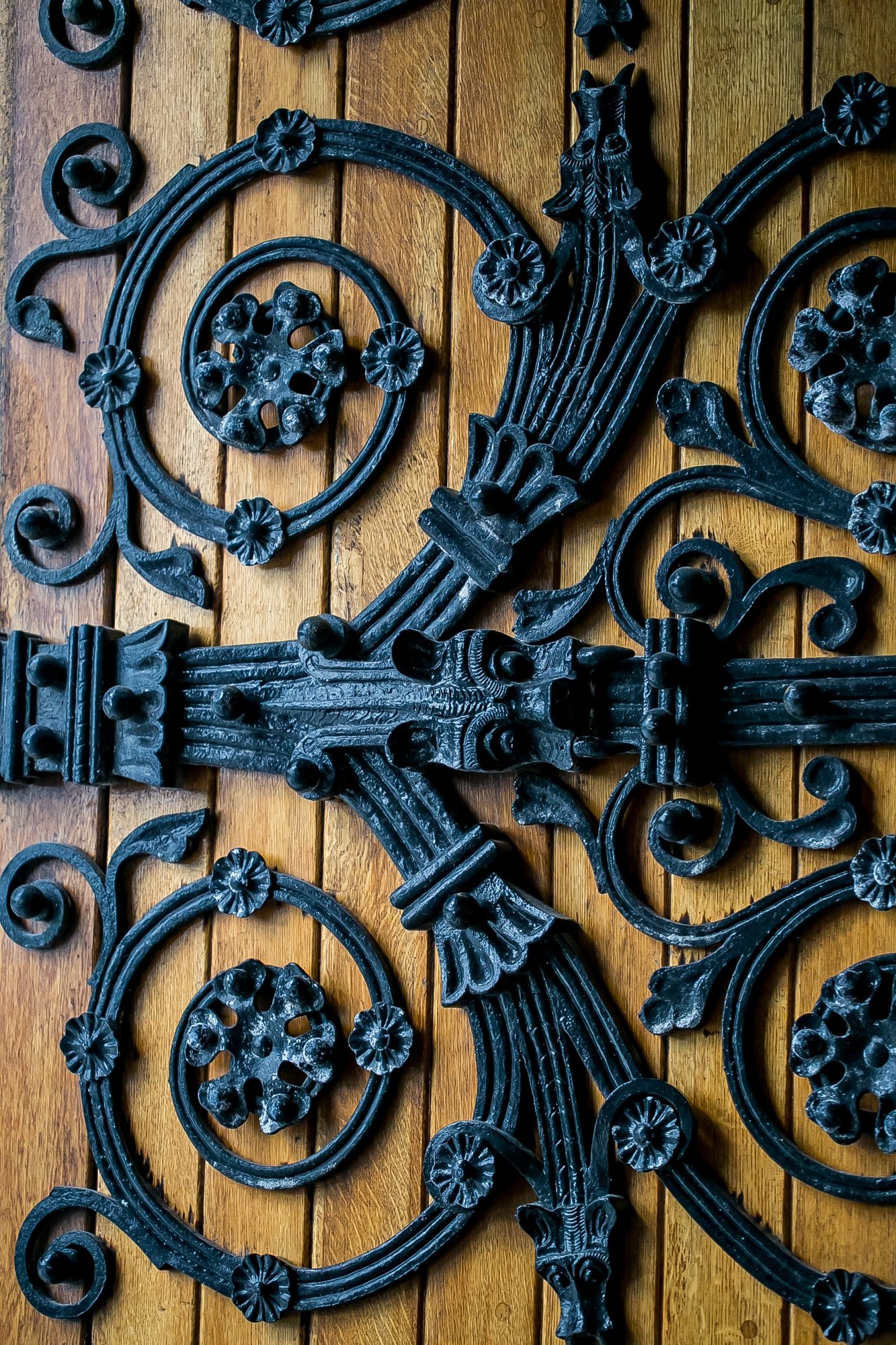 Cobh Cathedral door, Ireland