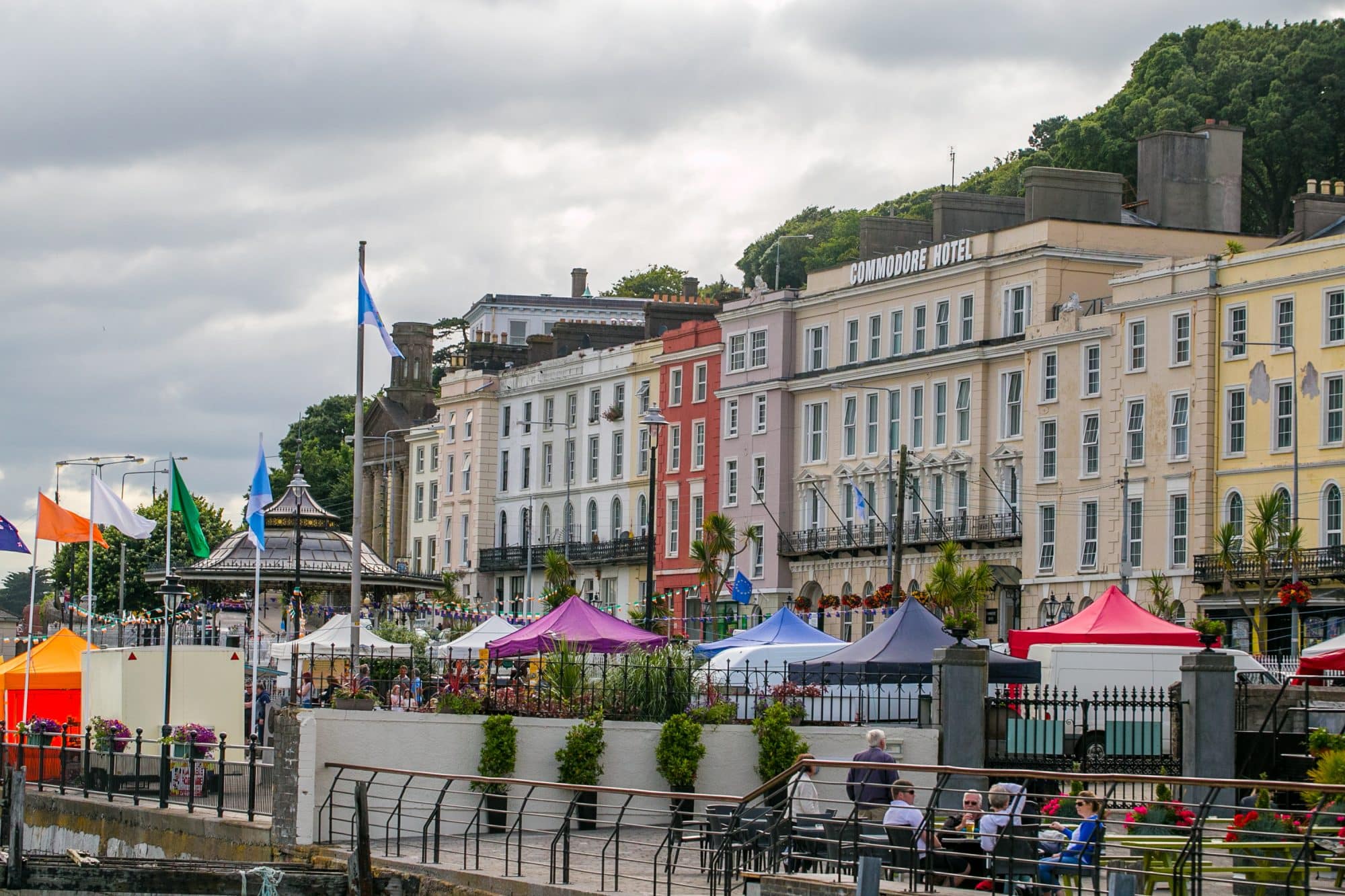 street fair, cobh ireland