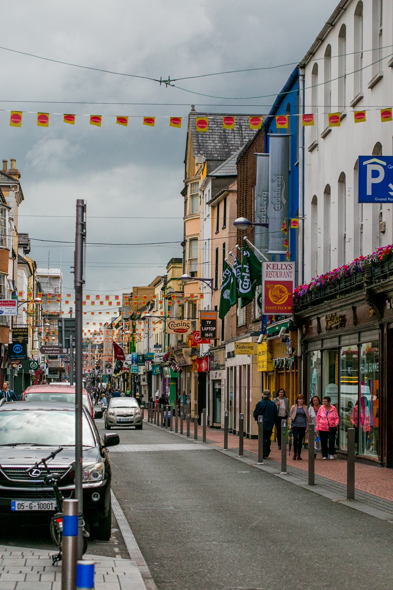 City street, Cork Ireland