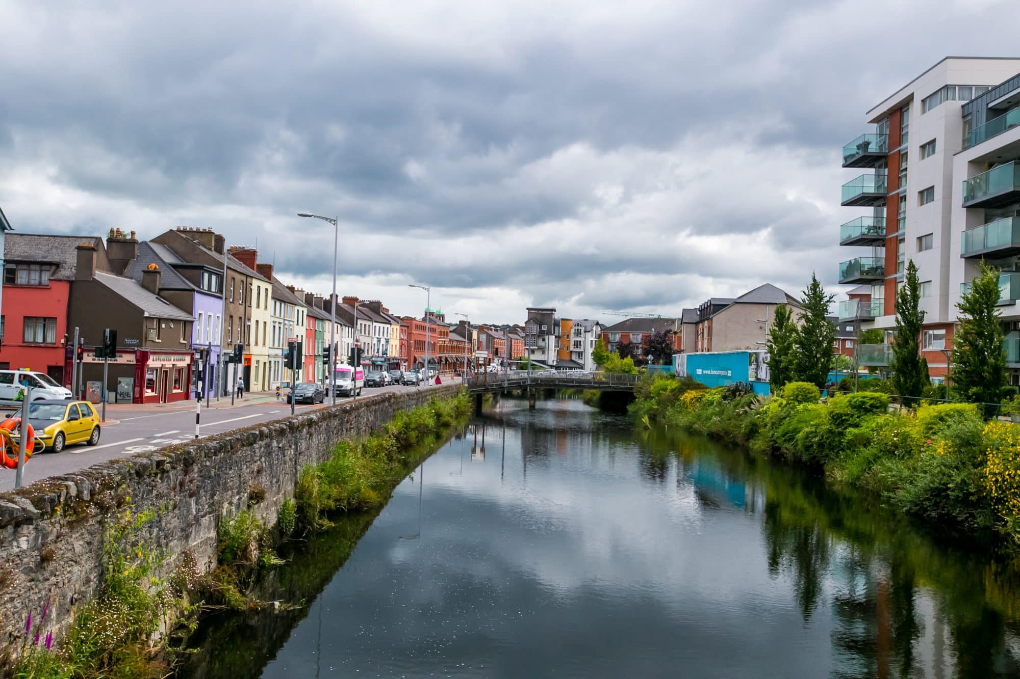 Cork Ireland along the river