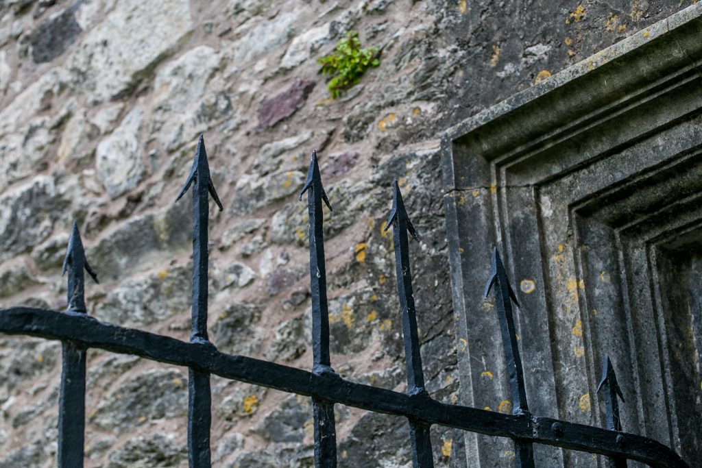 Gate at Blarney Castle, Ireland