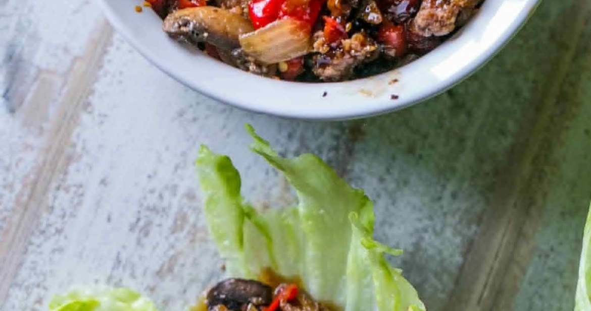 Sweet Chili Beef Slow Cooker Lettuce Wraps ⋆ Sweet C's Designs
