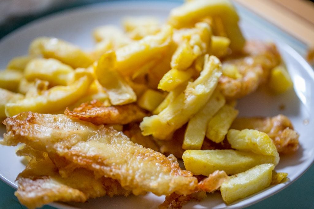 Fish and Chips from Leo Burdocks, Dublin