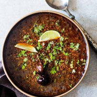 Indian Lentil Curry Soup