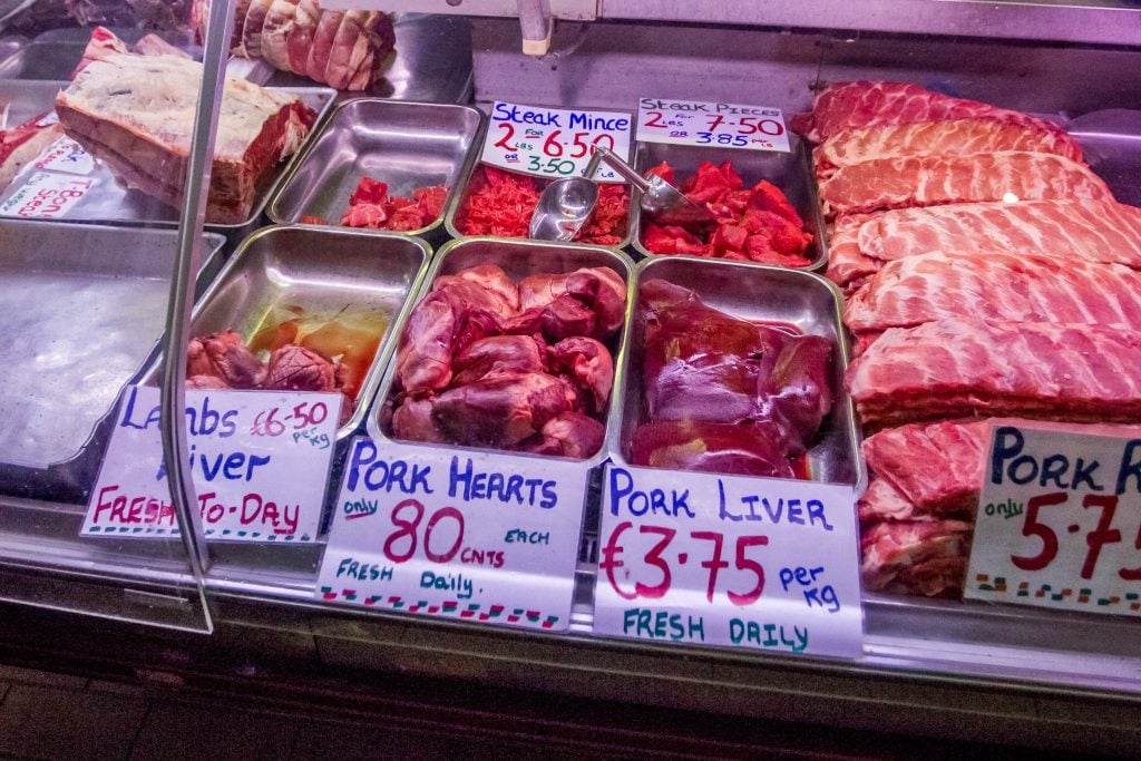 Offal, English Market Cork 