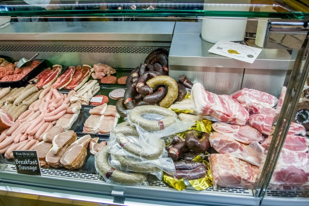 Sausages, English Market Cork 