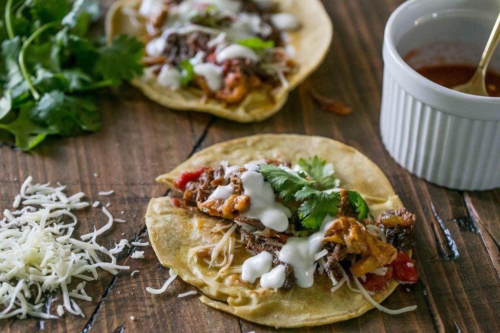 Slow Cooker Beef Short Rib Tacos - Sweet Cs Designs