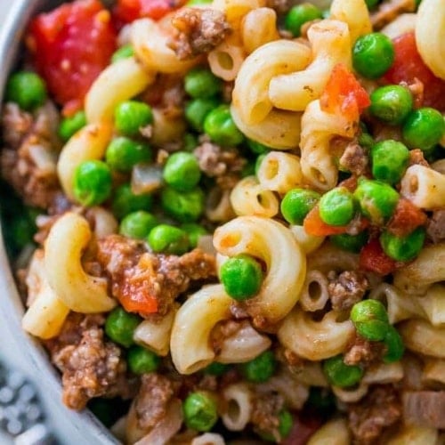 Our family favorite Grandpa's Irish Stew (Macaroni Goulash)