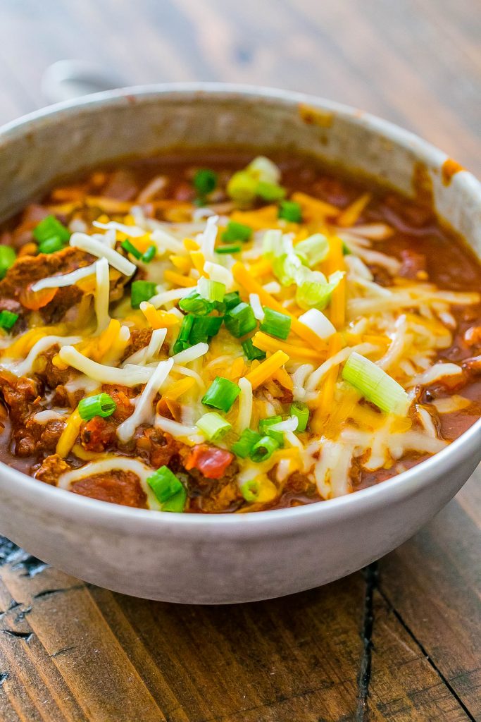 Double Beef Chili - so delicious and full of flavor and incredibly easy! 