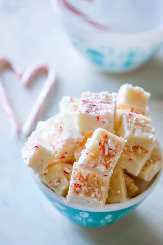 cake batter candy cane fudge this is the best gift