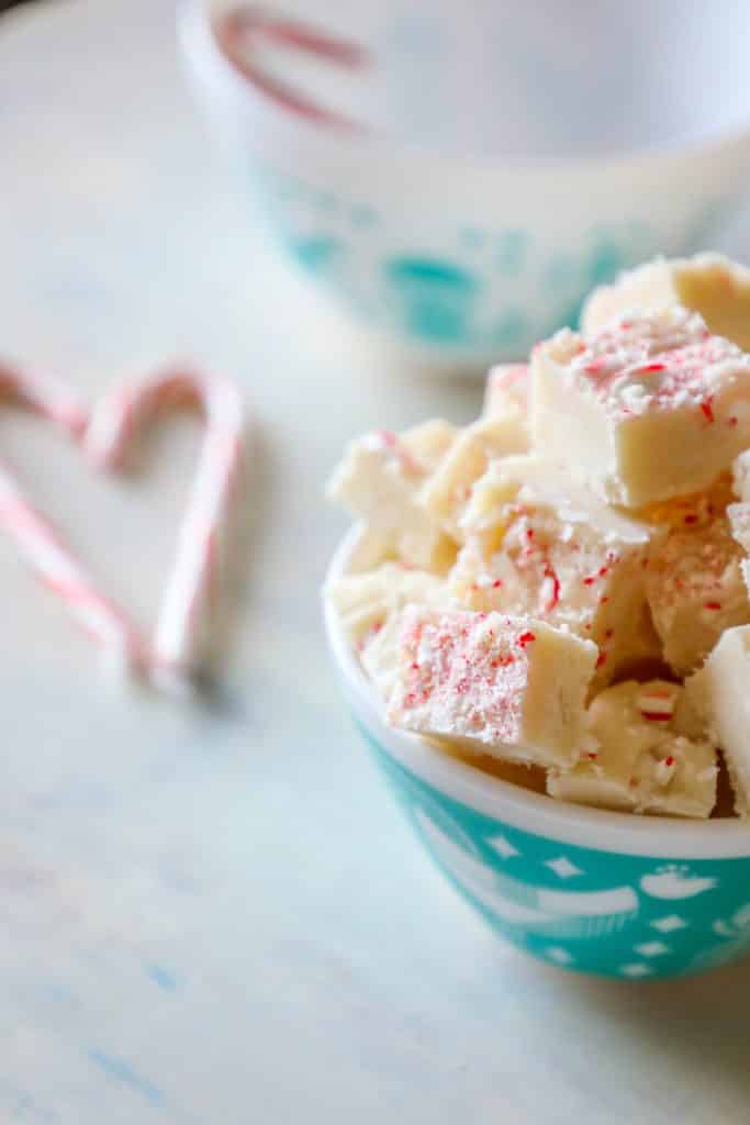 candy cane cake batter microwave fudge