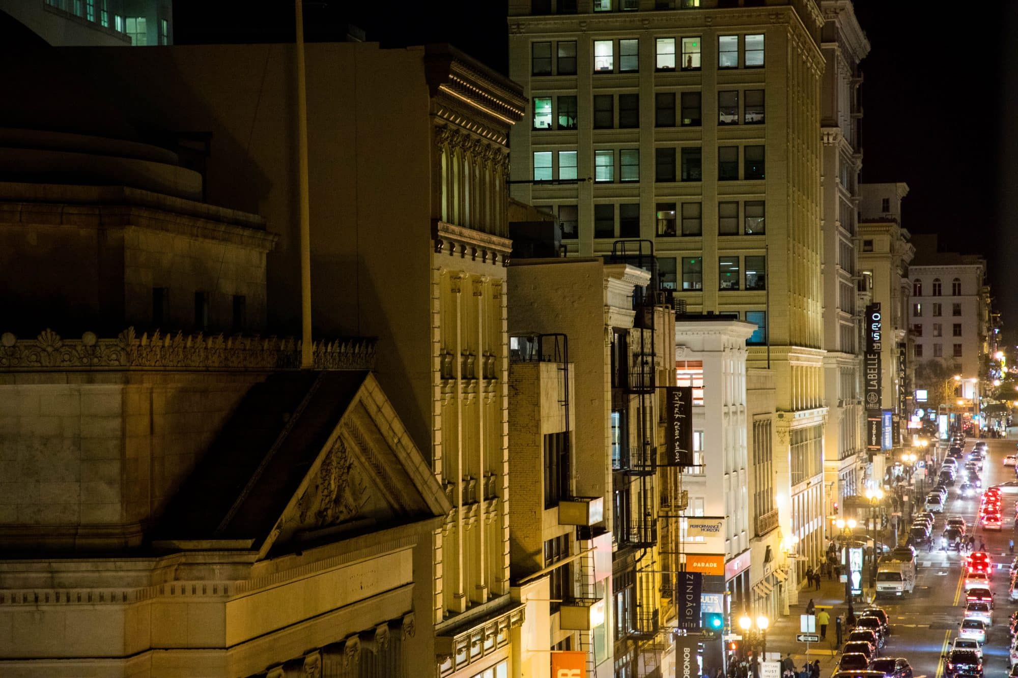 view from four seasons, San Fransisco 