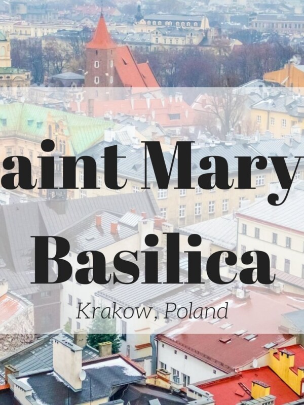 Saint Mary's Basilica located in Krakow, Poland.