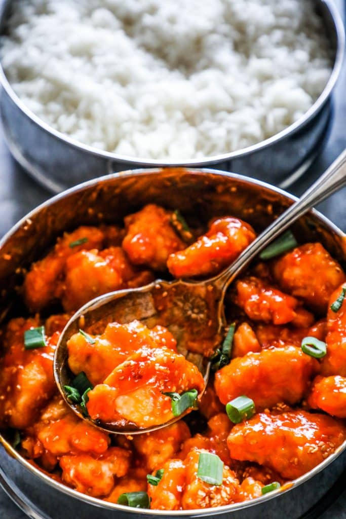 Instant Pot Sweet and Sour Chicken Meal Prep Bowls