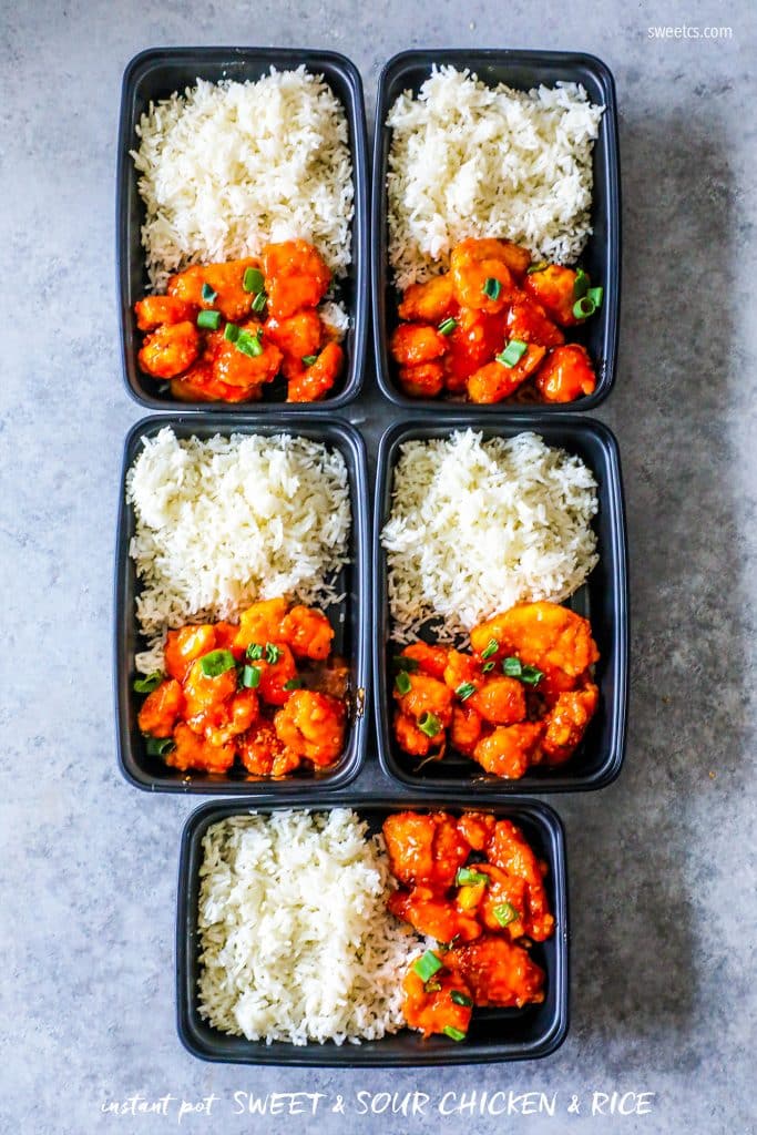 Chicken and Rice Meal Prep Bowls