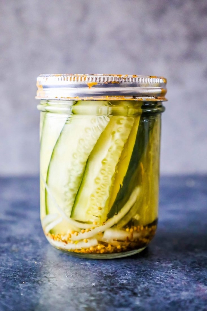 10 Minute Fridge Pickles Sweet Cs Designs