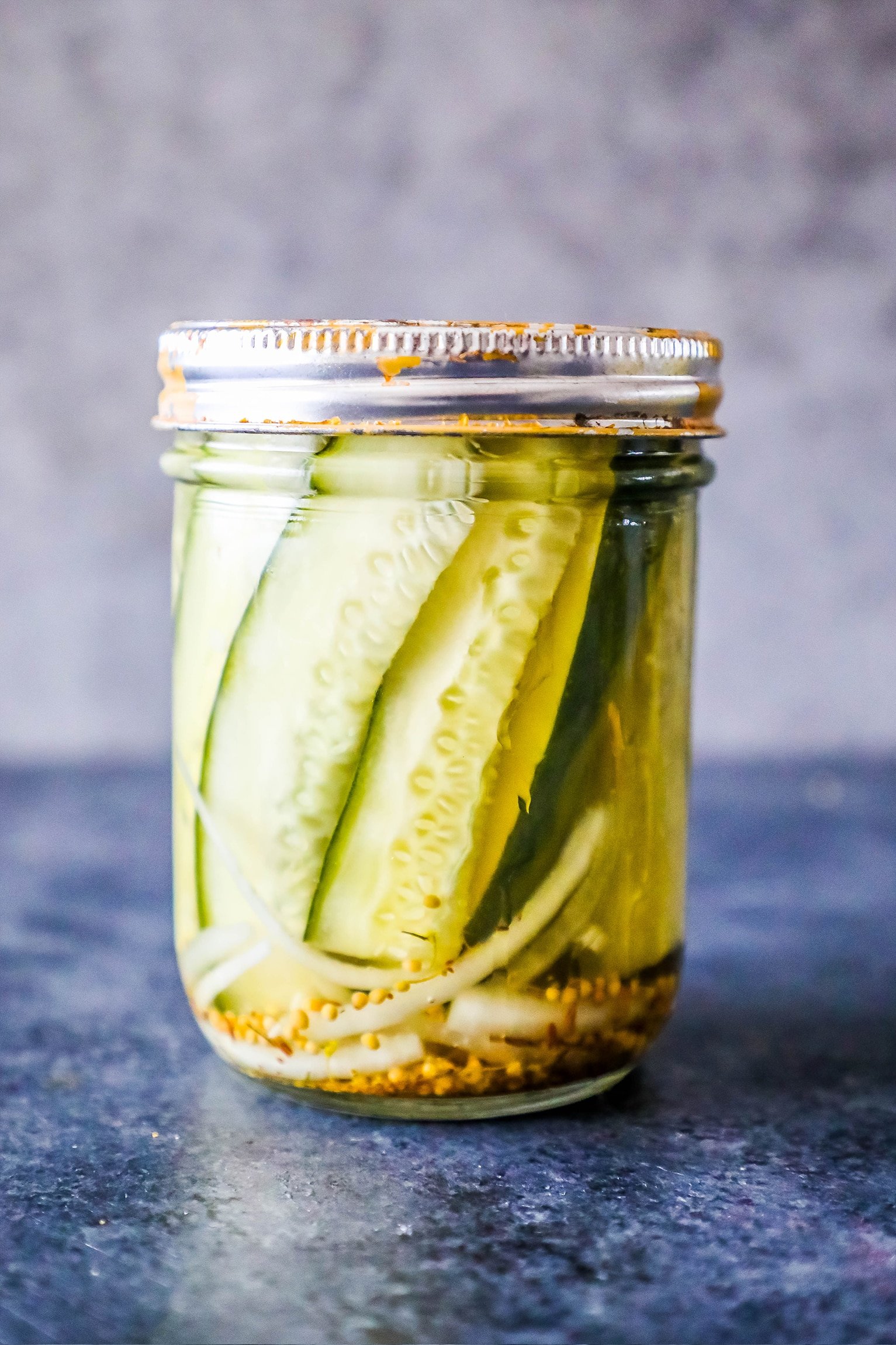 picture of pickles in a jar