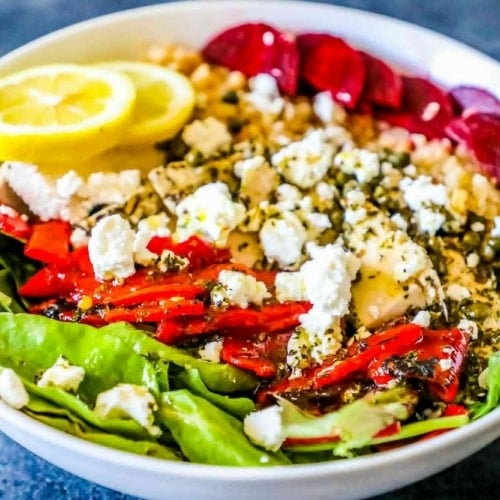 Greek Chicken Power Bowls