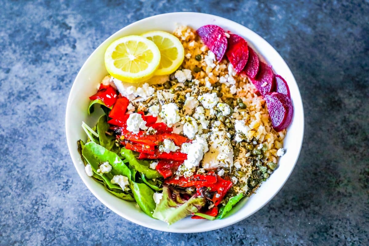 Greek Chicken Power Bowls