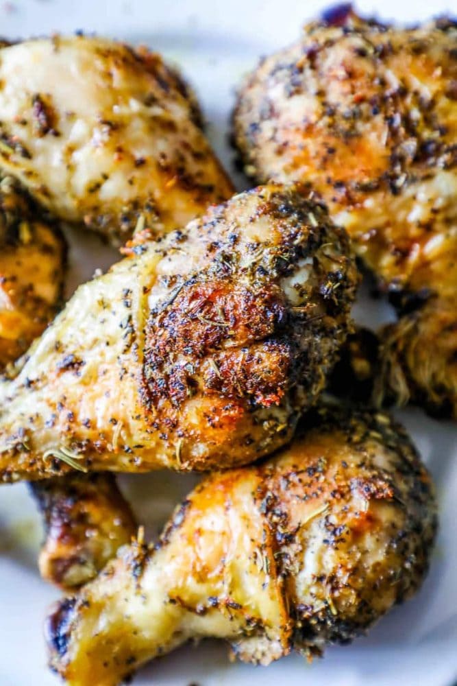 Roasted Greek Chicken Drumsticks