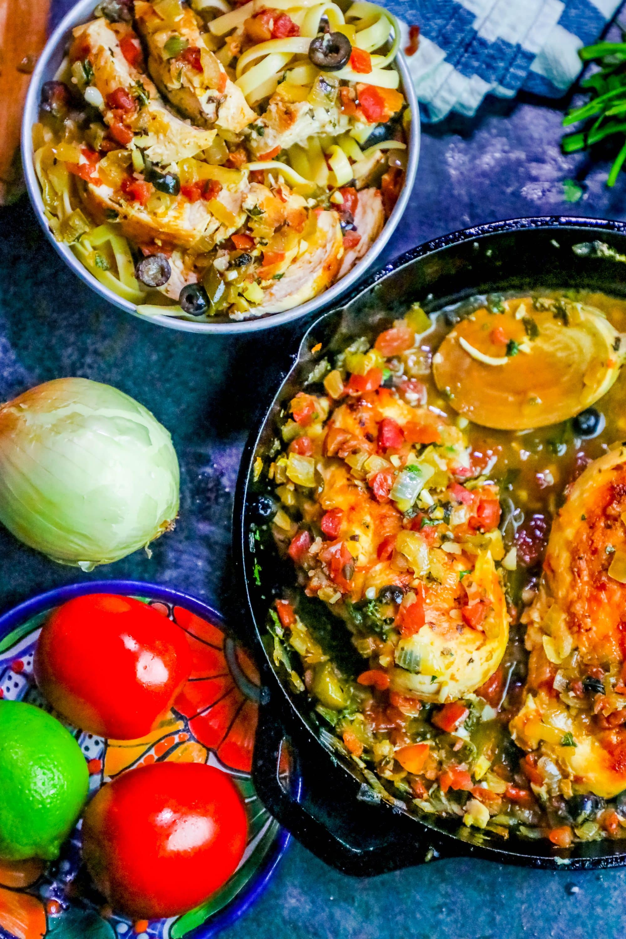 Spicy Tequila Lime Chicken Fettuccine ⋆ Sweet C's Designs