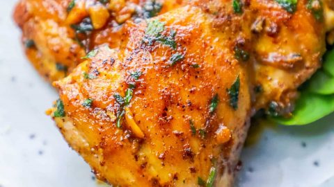 One Pot Bacon Garlic Chicken and Spinach Dinner