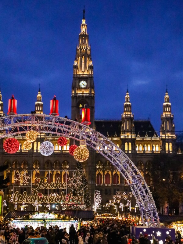picture of vienna christmas market