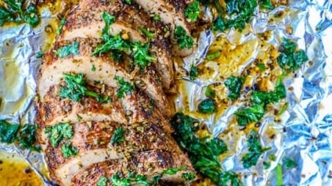 The Best Baked Garlic Pork Tenderloin Recipe Ever