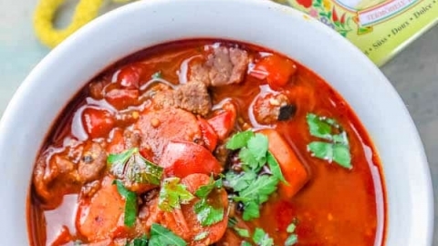 Easy One Pot Authentic Hungarian Goulash