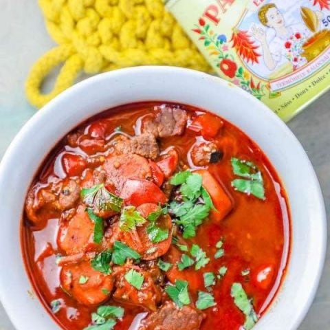 Easy One Pot Authentic Hungarian Goulash