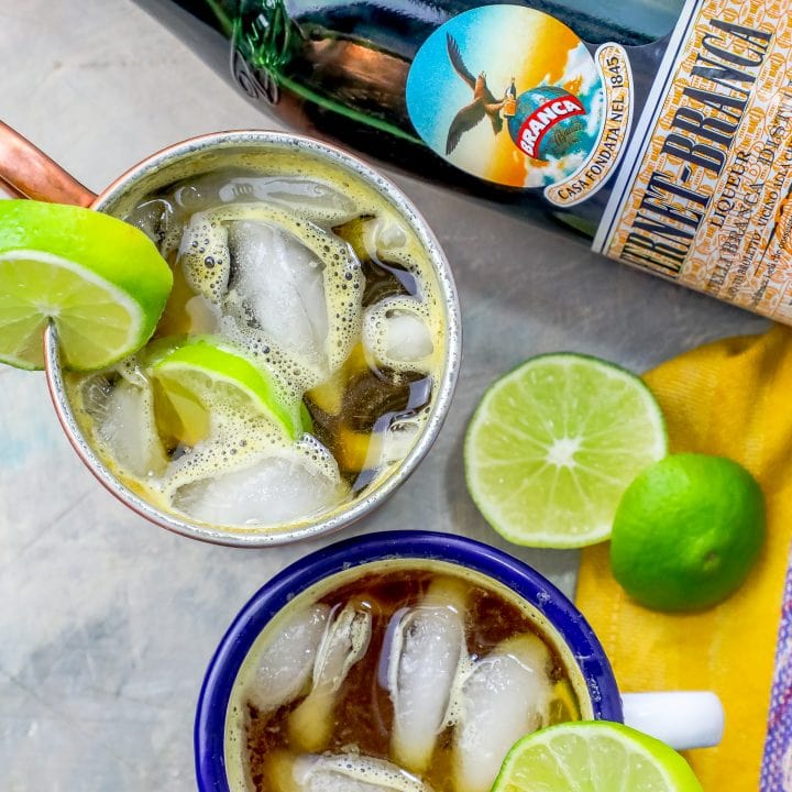 Italian Mule Cocktail with Fernet and Ginger Beer Recipe