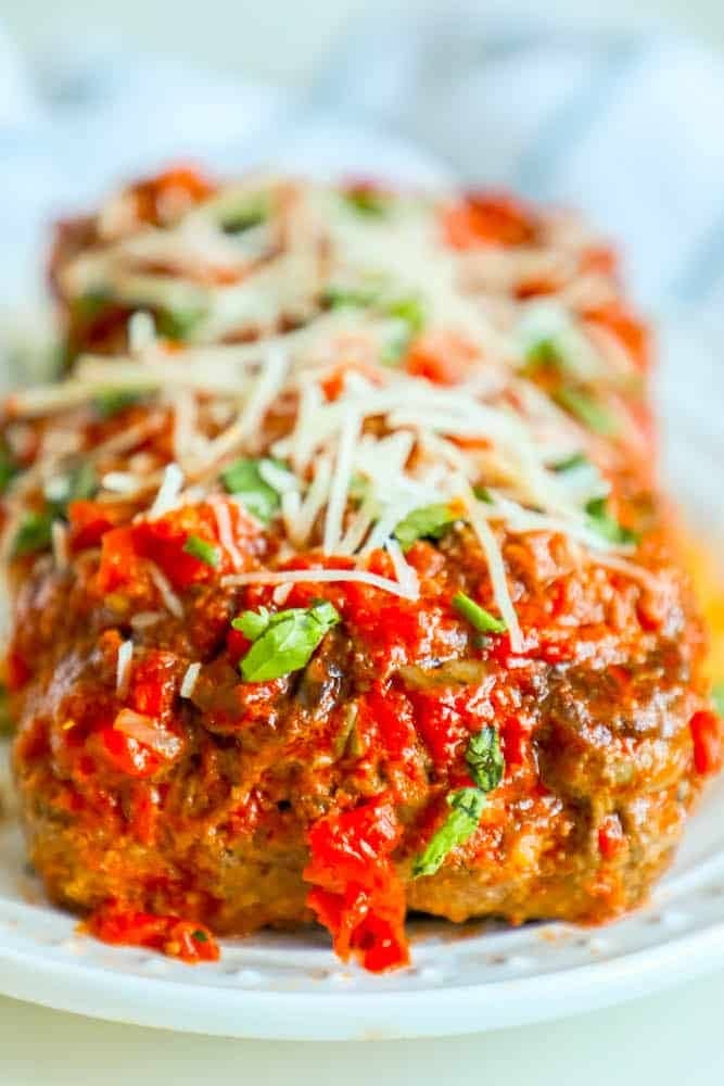 Easy Italian Meatloaf Recipe Picture 667x1000 