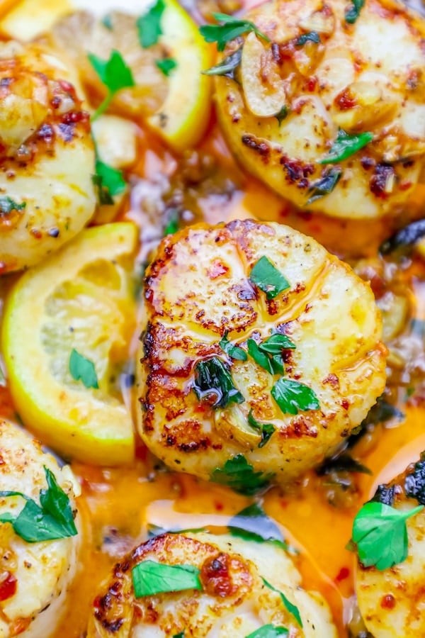 The Best 10 Minute Pan Seared Thai Chili Scallops Recipe