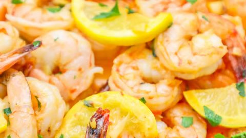 The Best One Pot Lemon Garlic Butter Shrimp Recipe Ever