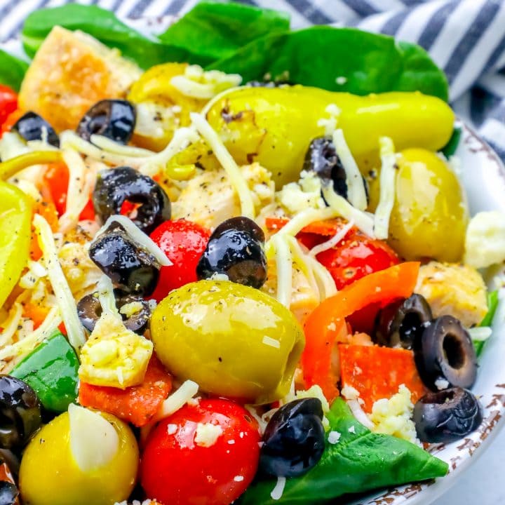 Grilled Chicken Antipasto Salad Recipe