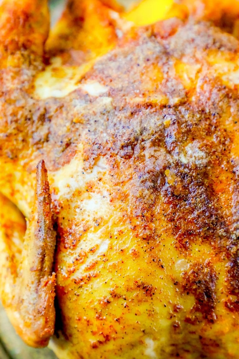 One Pot Easy Cajun Whole Roasted Chicken Recipe
