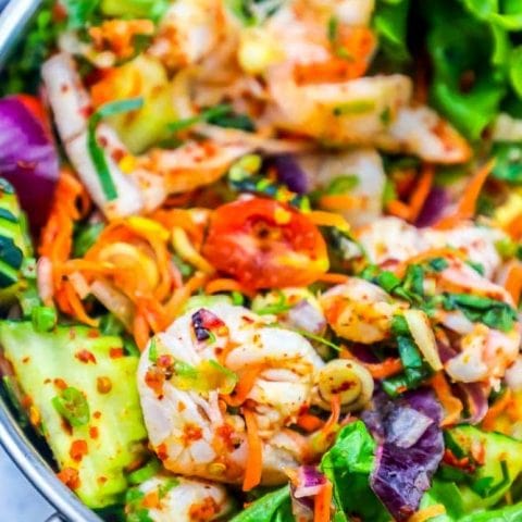 Spicy Thai Shrimp Salad Recipe
