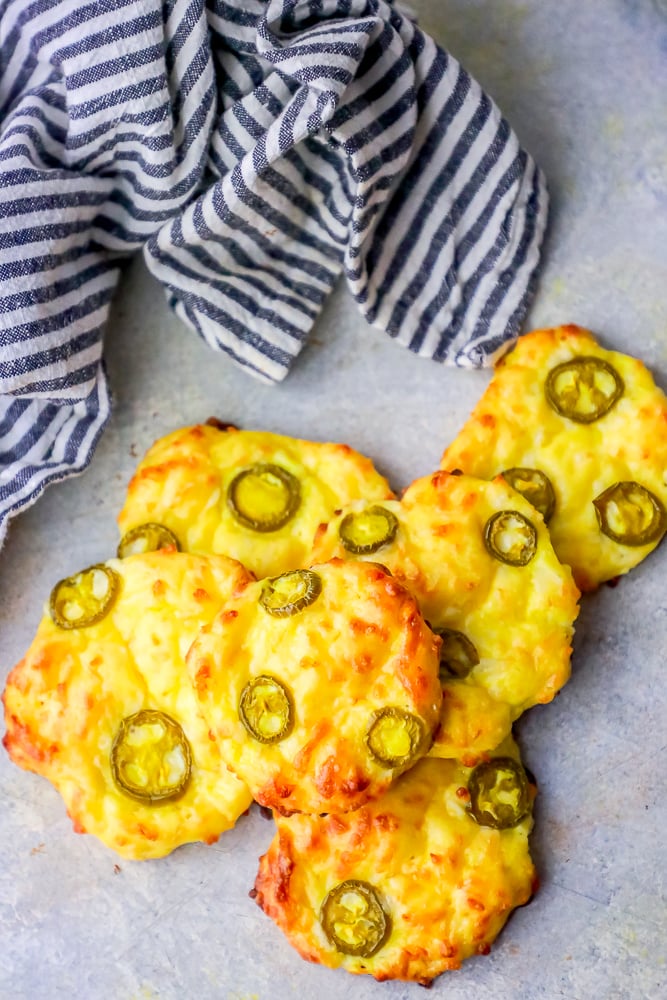 Cheesy Griddle Bread - SeriousKeto