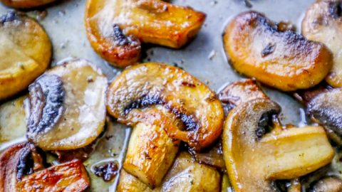 The Best Garlic Butter Mushrooms Low Carb Side Dish Recipe