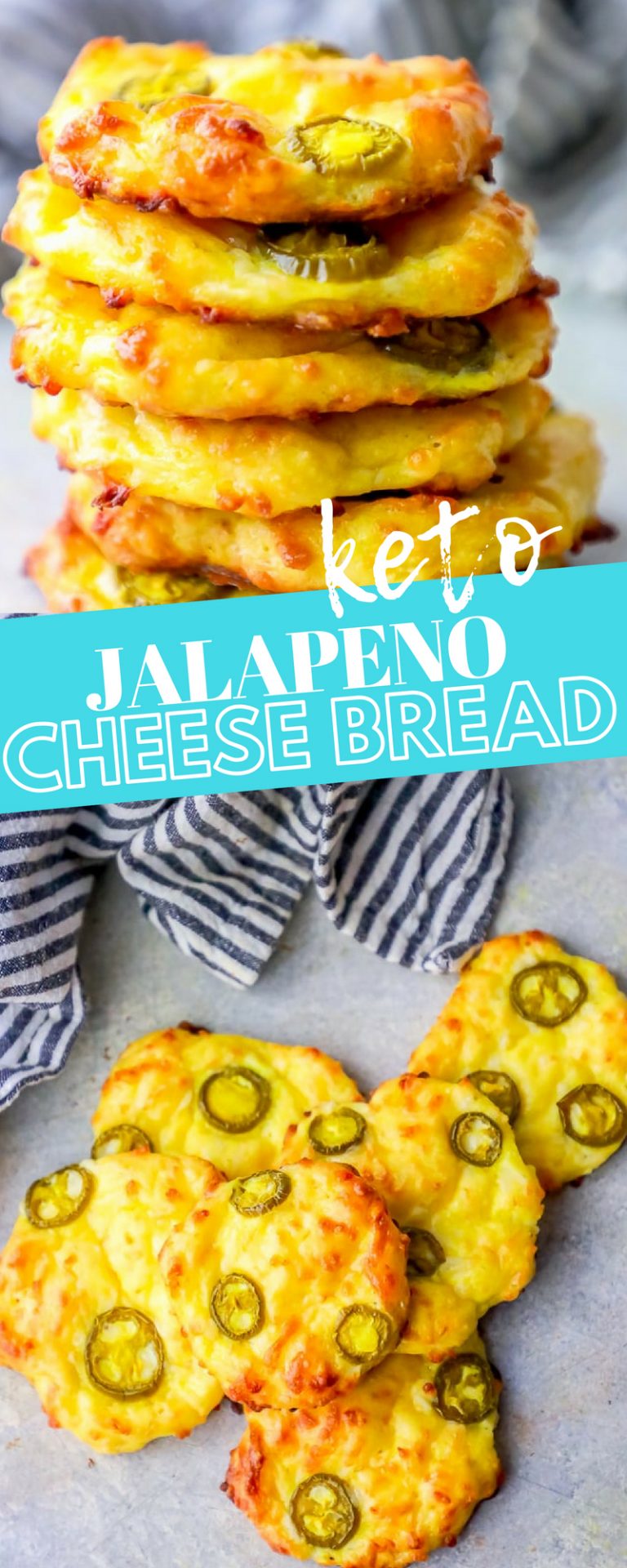 4 Ingredient Keto Jalapeno Cheese Bread Sweet Cs Designs