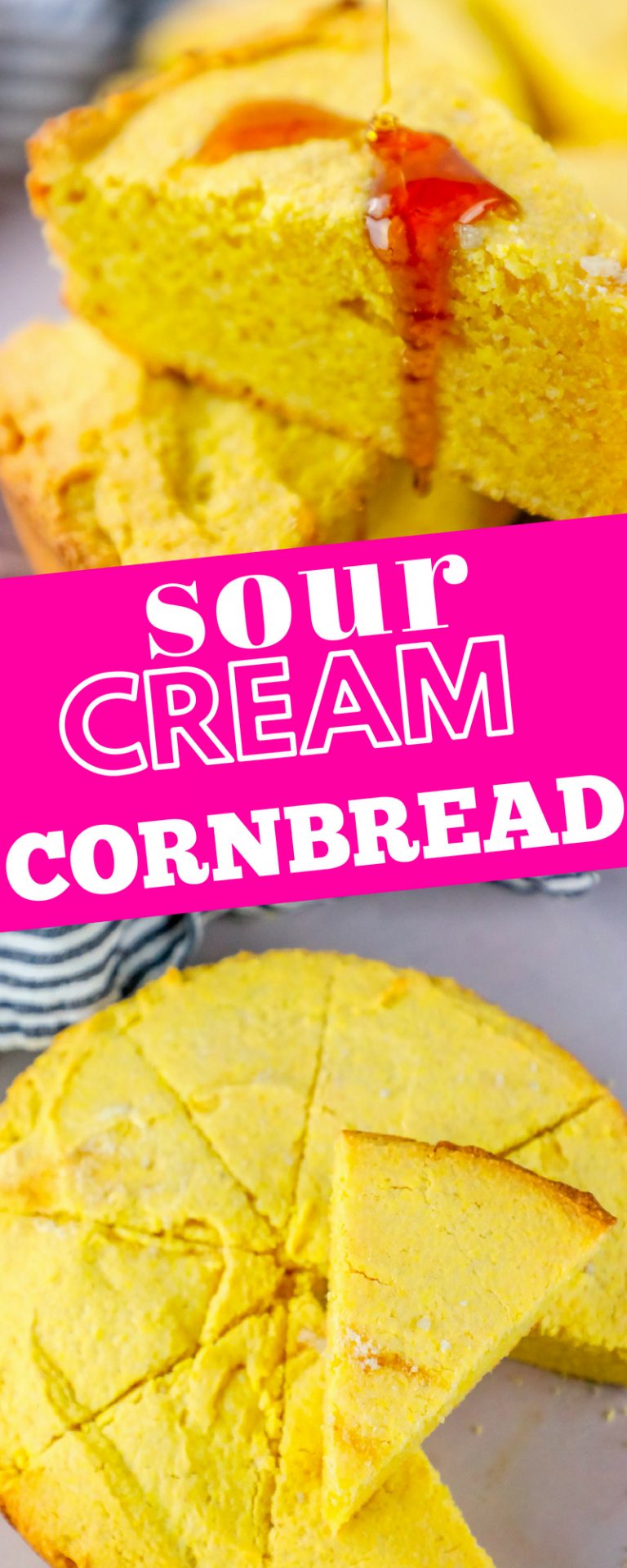 Easy Sour Cream Cornbread Sweet Cs Designs