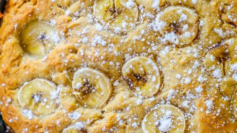 Easy Apple Banana Cake Bread Recipe