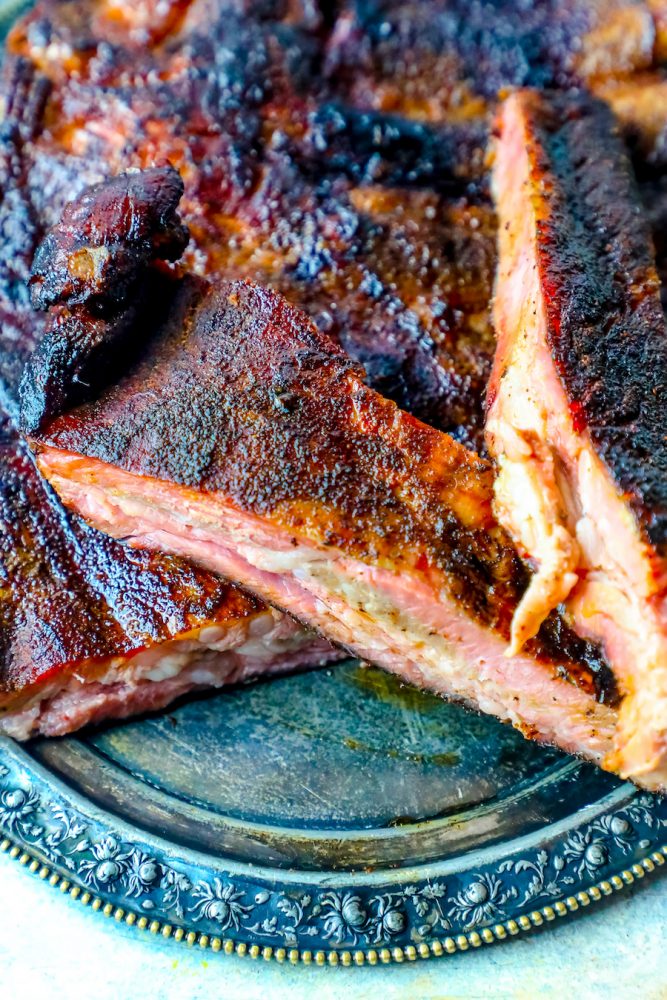 The Best Smoked Pork Ribs Recipe Ever Sweet Cs Designs