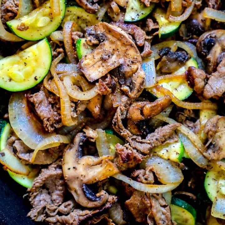 Easy Sirloin Skillet with Vegetables Recipe