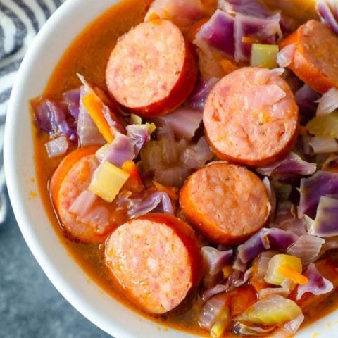 Sausage and Cabbage Soup Recipe