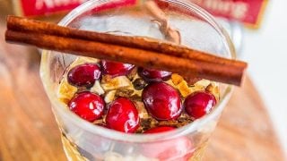 Ginger Mulled White Wine