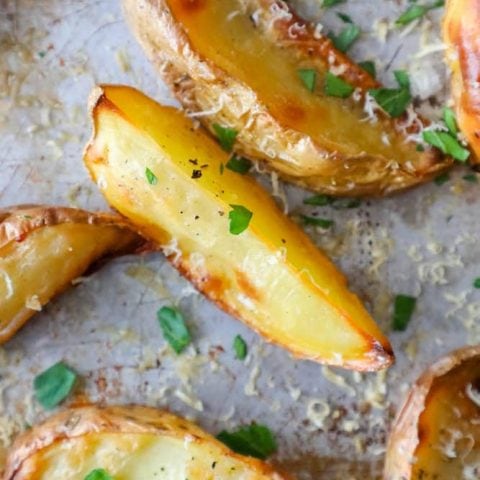 Crunchy Baked Potato Wedges