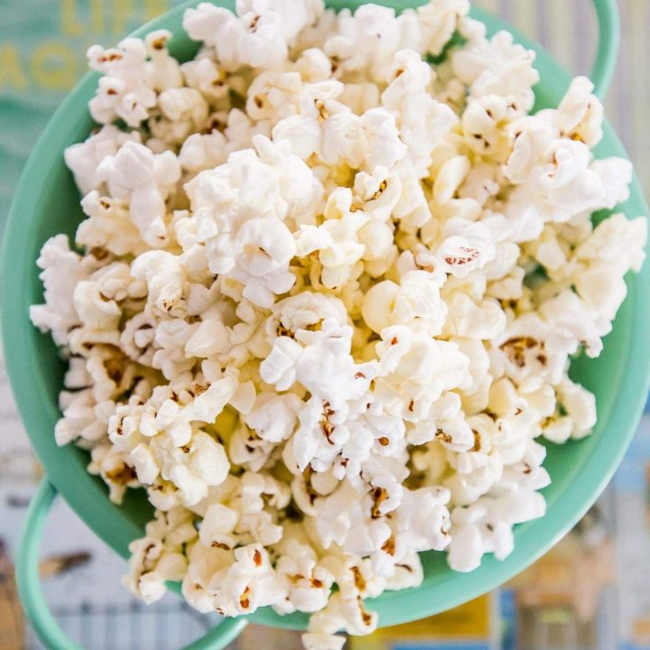 The Best Homemade Movie Style Butter Popcorn