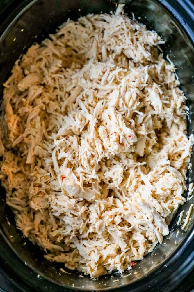 The Best Easy Slow Cooker Shredded Chicken Recipe Sweet Cs Designs